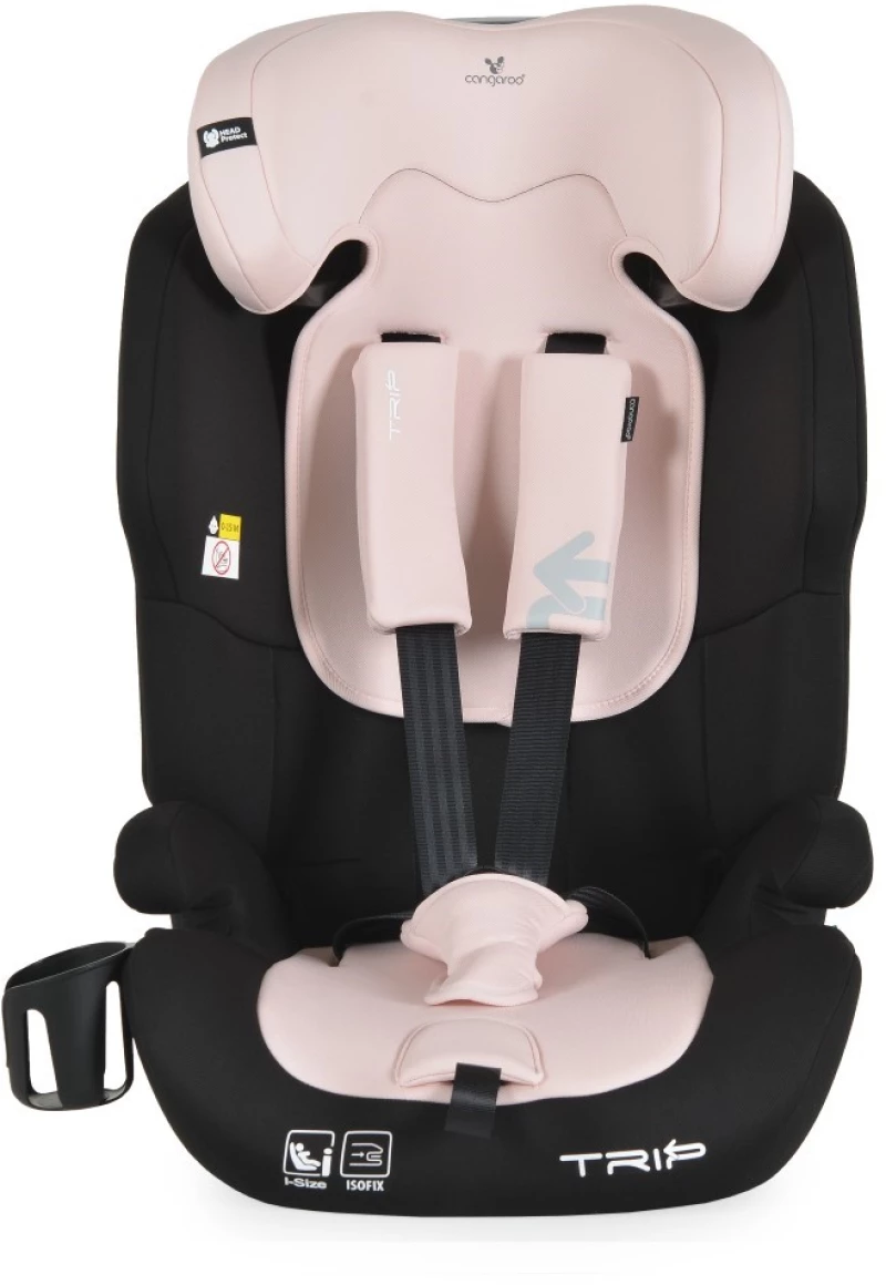 CANGAROO ΚΑΘΙΣΜΑ ΑΥΤΟΚΙΝΗΤΟΥ i-SIZE 76-150CM TRIP BABY PINK 3801005153107