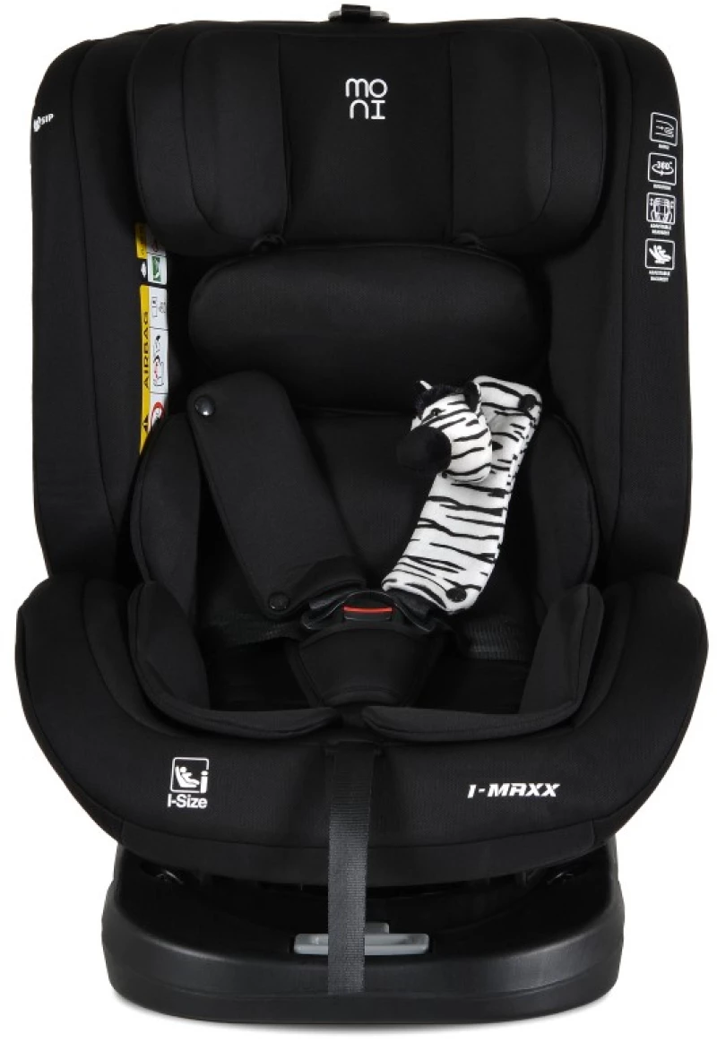 MONI ΚΑΘΙΣΜΑ ΑΥΤΟΚΙΝΗΤΟΥ ISOFIX i-SIZE 40-150CM i-MAXX MIDNIGHT BLACK 3801005153312