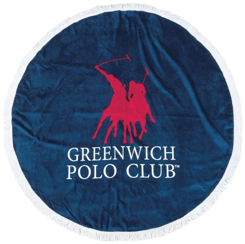 GREENWICH POLO CLUB ΠΕΤΣΕΤΑ ΣΤΡΟΓΓΥΛΗ ΘΑΛΑΣΣΗΣ Φ160CM 2824