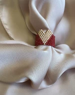 Miyuki Ring - Red Love - 54