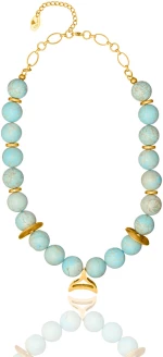 Dynamic Turquoise Necklace