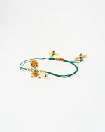 Gingerbread Miyuki Christmas Bracelet