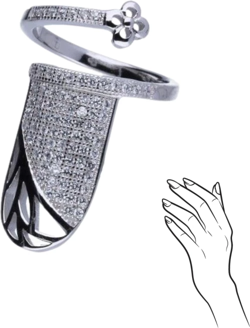 Nails Ring Daisy