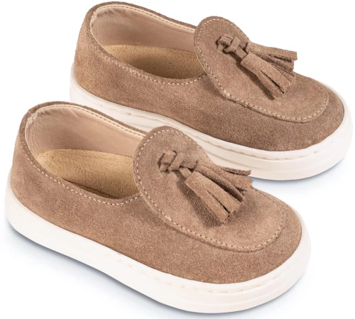 Babywalker Μονόχρωμο Loafer EXC5276 Πούρο