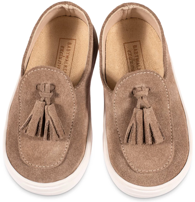 Babywalker Μονόχρωμο Loafer EXC5276 Πούρο