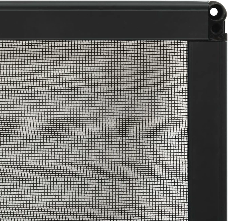 vidaXL Σήτα Παραθύρου Πλισέ Ανθρακί 80 x 160 εκ. από Αλουμίνιο