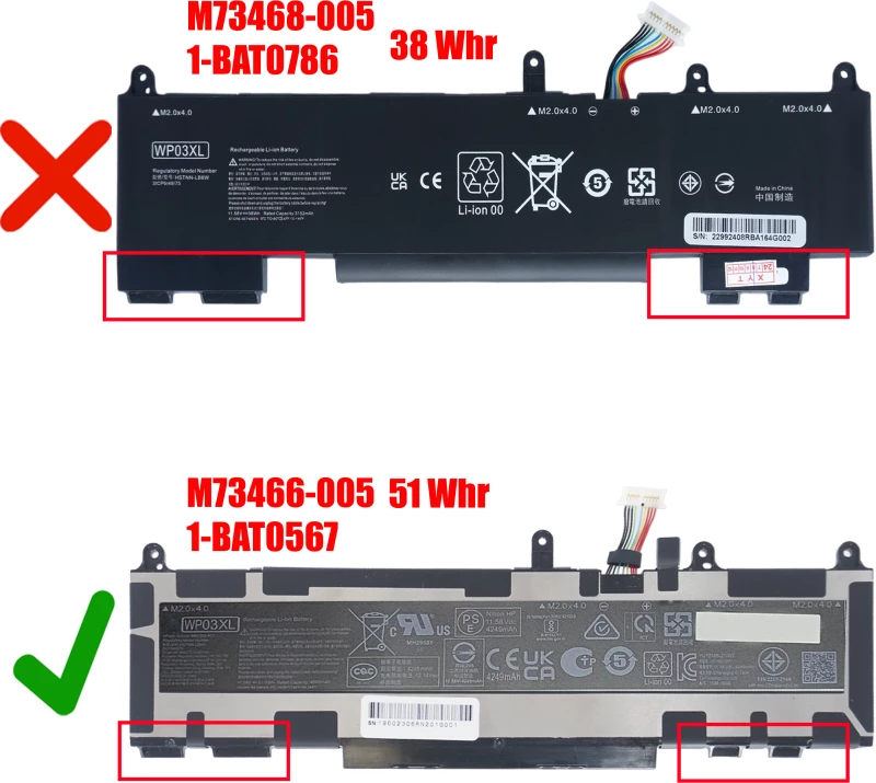 Μπαταρία Laptop - Battery για HP	EliteBook 865 G9 WP03XL( Κωδ.1-BAT0567 )