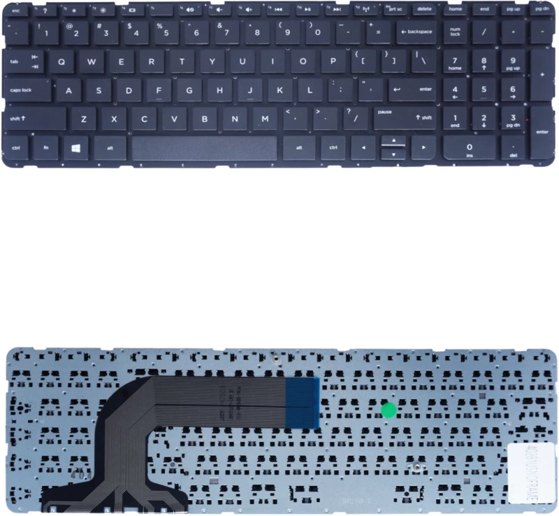 Πληκτρολόγιο Laptop   HP	17-e030sv gcn057e1 // 720670-151 us noframe keyboard(40281USNOFRAME)