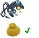 Καπάκι Διακόπτη Joystick - 3D Analog Joystick with Thumbstick Thumb Stick Cap για Nintendo GameCube NGC Controller Yellow ( Κωδ.1-GAME037 )
