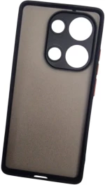 Naxius Case Rubber Frame Black  XiaoMi RedMi Note 13 Pro 4G_Poco M6 Pro 4G Naxius