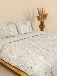 Παπλωματοθήκη Cotton Feelings 2054 Grey Μονή (170×250) - -