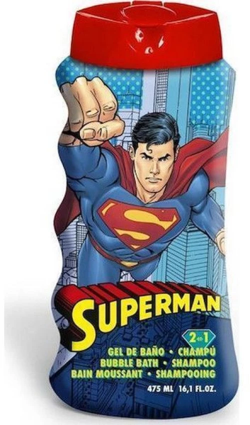Superman Bubble Bath & Shampoo 475ml