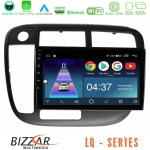 Bizzar lq Series 4core Android14 2+32gb Honda Civic 1995-2001 Navigation Multimedia Tablet 9" με Carplay & Android Auto u-lq-Hd1113