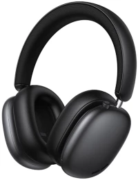 Wireless Ακουστικά Stereo Hoco W63 Triunfo ANC v5.4 500mAh με AUX Μαύρα