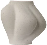 Βάζο Saltare Small Φ15x25cm Cream Aytm Κεραμικό