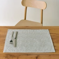 Σουπλά Flos (Σετ 4τμχ) 33X45 Green Kentia 100% Βαμβάκι