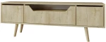 Έπιπλο Τηλεόρασης Roma 469ORN1713 150x29,7x52cm Oak