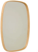 Καθρέπτης Τοίχου Cloudy 643MRL1308 62x4x88cm Oak Hanah Home Ξύλο