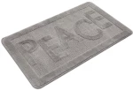 Πατάκι Μπάνιου Peace 217CCL1113 Grey L'Εssentiel Maison 60x100cm Πολυπροπυλένιο