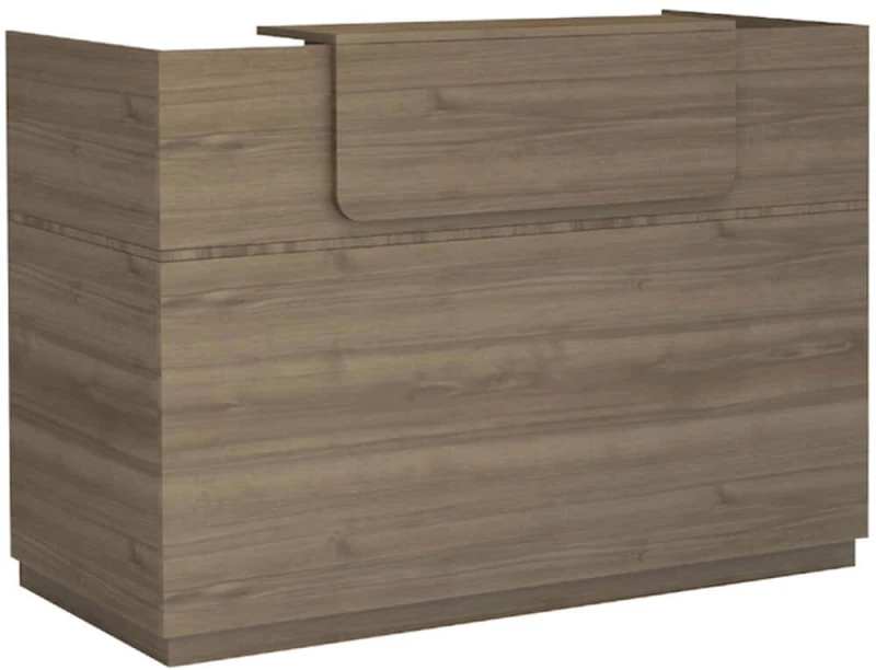 Γραφείο Reception Lemmon 0273391 160x70x110cm Walnut