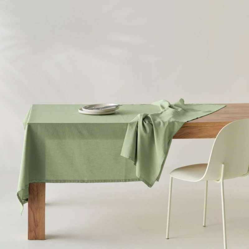 Τραπεζομάντηλο Leilani 10 Green Kentia 140X180 100% Βαμβάκι