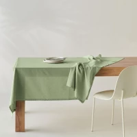 Τραπεζομάντηλο Leilani 10 Green Kentia 140X180 100% Βαμβάκι
