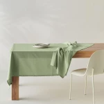 Τραπεζομάντηλο Leilani 10 Green Kentia 140X180 100% Βαμβάκι