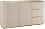 Μπουφές Hilafin 163054179 153x40x84cm Beige Μοριοσανίδα,ABS