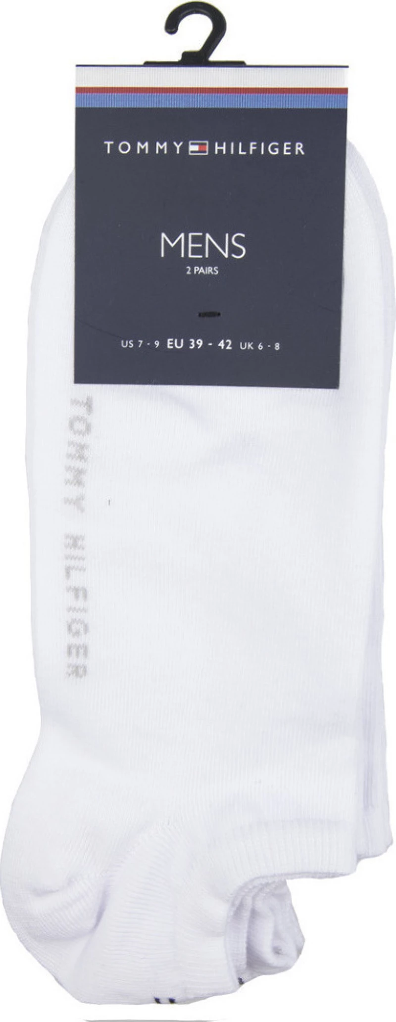 Ανδρικές κάλτσες Tommy Hilfiger - Λευκές - 2 Pack - Cotton