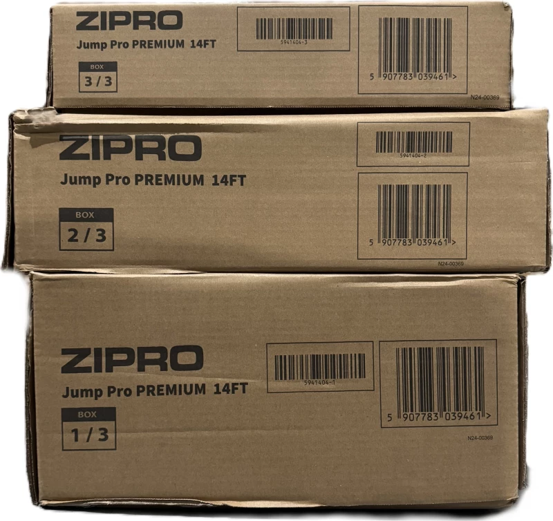 Τραμπολίνο κήπου Zipro Jump Pro Premium με εσωτερικό δίχτυ 14FT 435cm