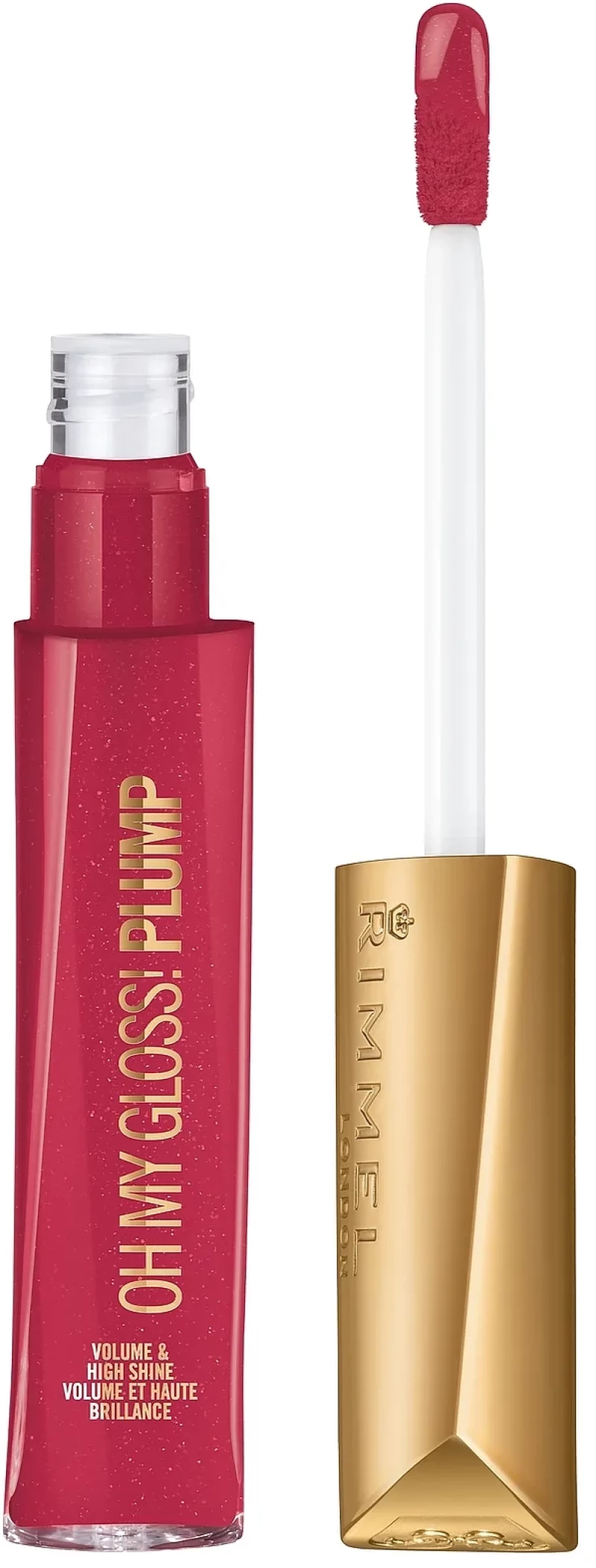 Rimmel - Oh my gloss Plump - High-shine Lipgloss - 501 rasperry sundae / Beauty