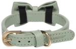 Flamingo Κολάρο Σκύλου Collar with Bow Tie Nela Mint S 15mm x 29-35cm