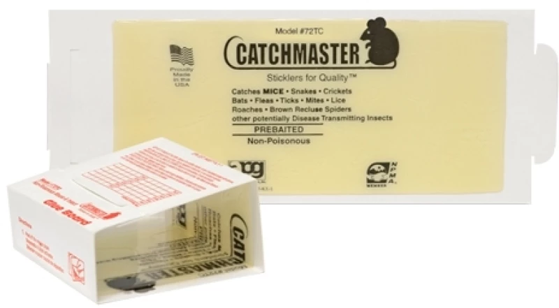 CATCHMASTER 72τμχ - Κολλητική επιφάνεια παγίδευσης ποντικών και εντόμων
