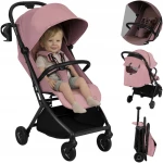 Lionelo Sia Καρότσι Ταξιδίου έως 22kg Pink Rose