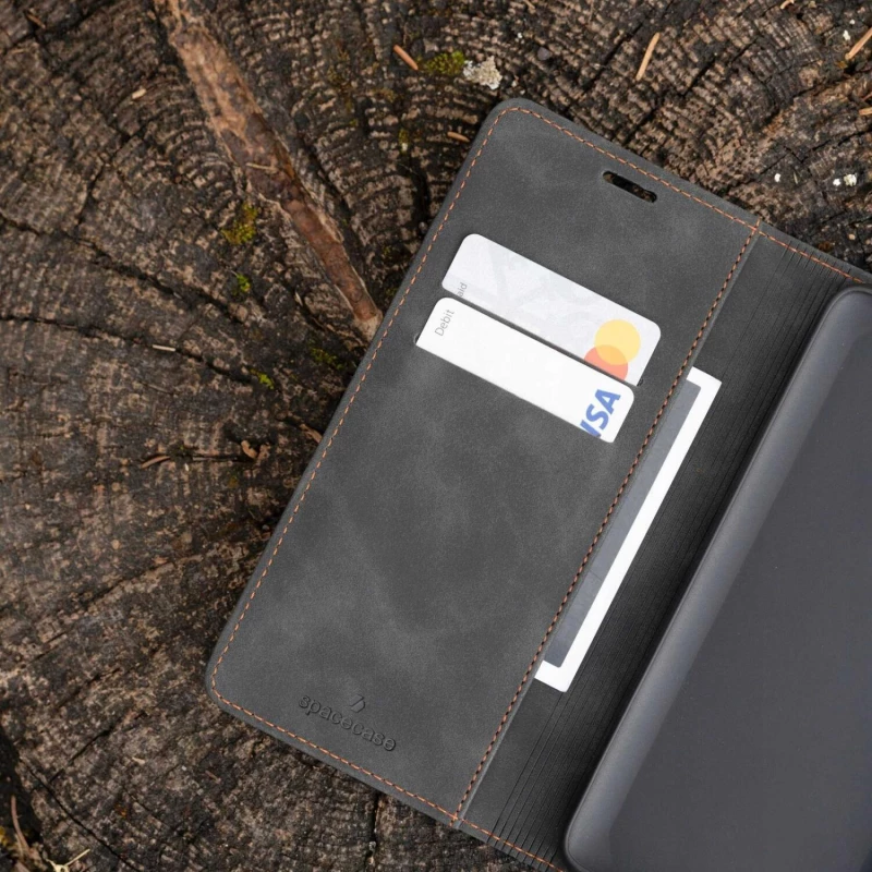Θήκη Xiaomi 15T Spacecase Wallet Πορτοφόλι - Black (5905719132798)