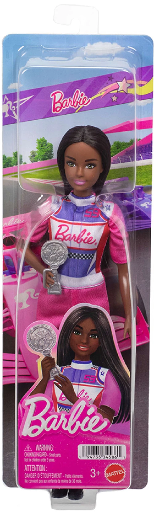 BARBIE ΕΠΑΓΓΕΛΜΑΤΑ - RACE CAR DRIVER (#JKB56)