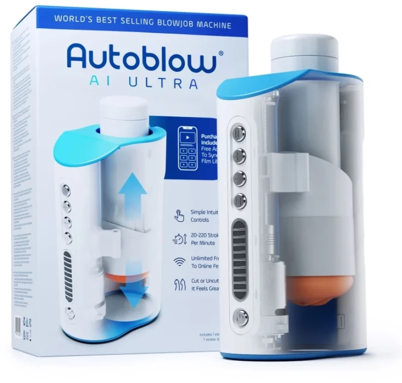 Autoblow - AI Ultra - Αυτόματο Αυνανιστήρι Στοματικού Τύπου