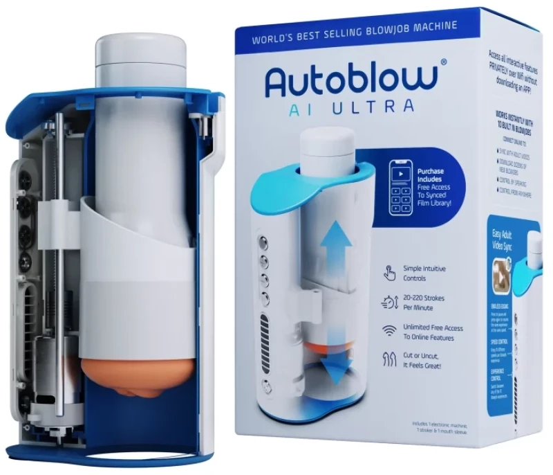 Autoblow - AI Ultra - Αυτόματο Αυνανιστήρι Στοματικού Τύπου