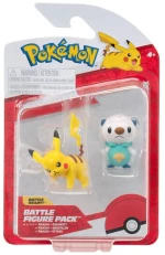 POKEMON ΦΙΓΟΥΡΕΣ ΣΕΤ 2τεμ. FIRST PARTNER W6 - OSHAWOTT & PIKACHU (#JW003355-W06)