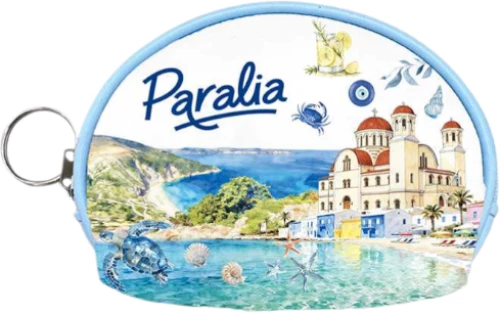 Πορτοφόλι Souvenir μπρελόκ mini - PVC - Paralia - 10*8*3cm - 871771