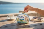 Πορτοφόλι Souvenir μπρελόκ mini - PVC - Paralia - 10*8*3cm - 871771
