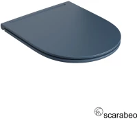 Κάλυμμα Λεκάνης MOON 5520 Slim Soft Close Scarabeo Ocean (Blu)