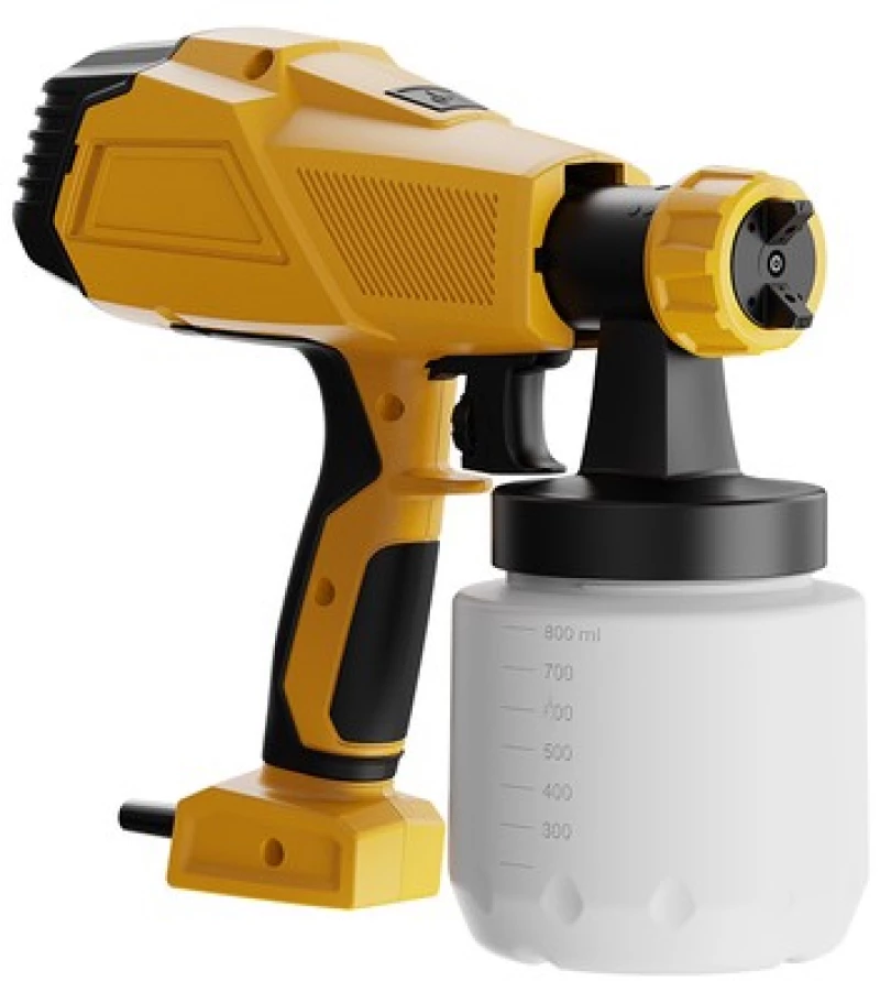 DELI ηλεκτρικό πιστόλι βαφής DC090 με δοχείο 800ml, 450W