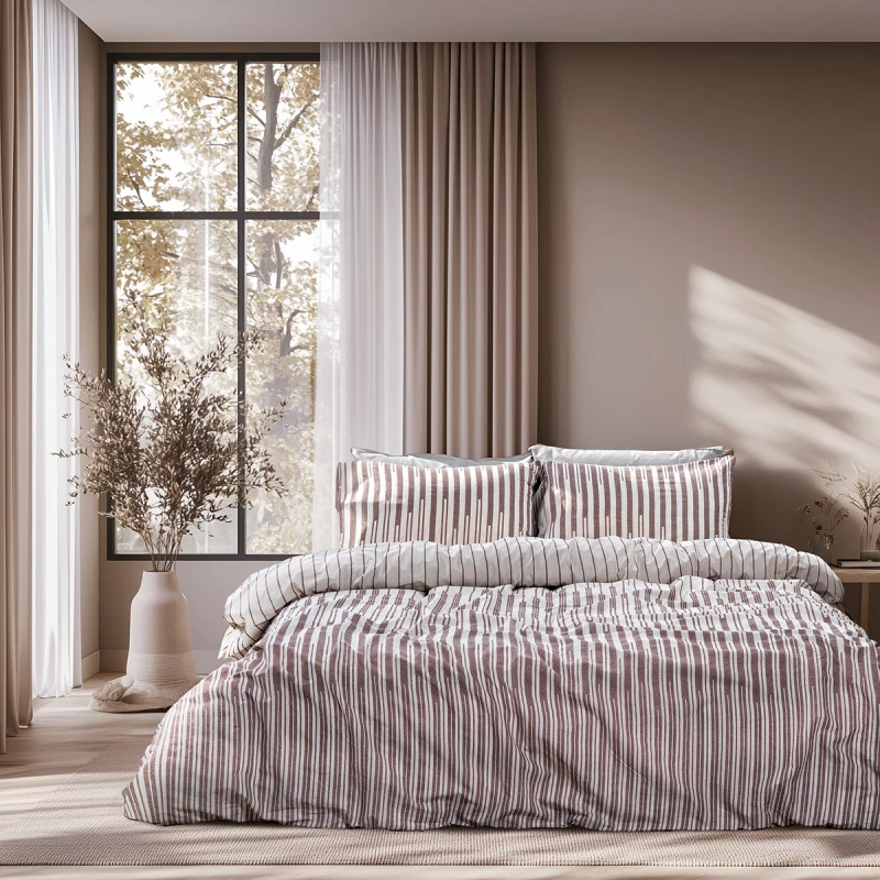 Beauty Home Σετ πάπλωμα μονό Glory Art 12367 160x230 Μπεζ