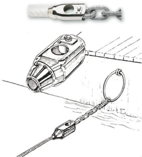 Ένωση Αλυσίδας Inox - 8mm