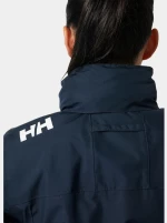 Helly Hansen Crew Hooded Midlayer Sailing Jacket 2.0 Navy Μπουφάν Γυναικείο Χειμωνιάτικο