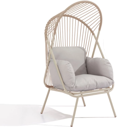 SUN ΠΟΛΥΘΡΟΝΑ BEIGE 75x69x135.5cm