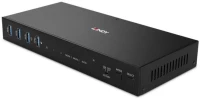 Lindy 2 Port Dual Head HDMI 4K60, USB 3.0 KVM Switch