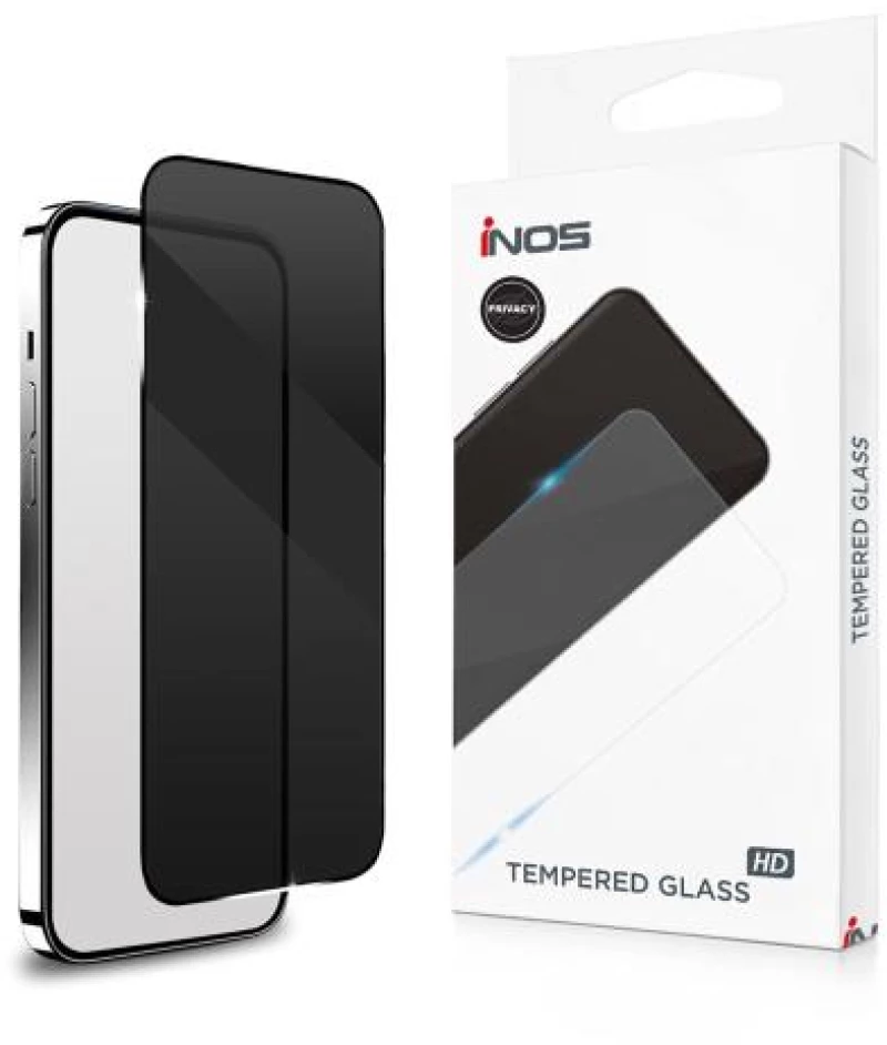 Tempered Glass Full Face Privacy inos 0.33mm Samsung Galaxy S26 Plus 5G Μαύρο
