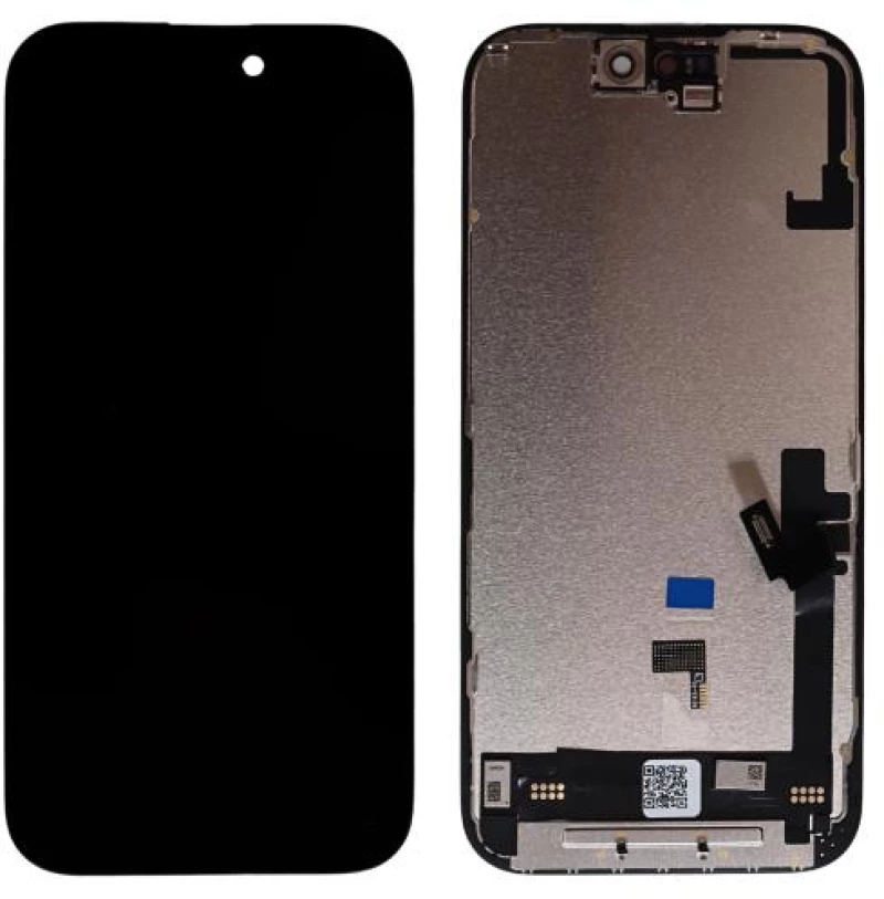 Οθόνη με Touch Screen Hard Oled Apple iPhone 16 Μαύρο (OEM)